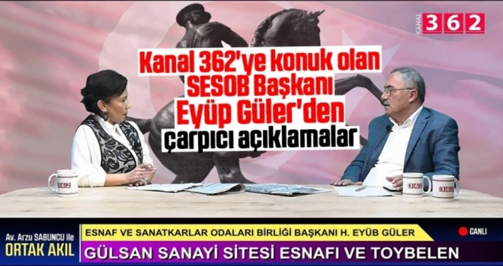 SESOB Başkanı Eyüp Güler, Samsun Madeni Sanatkarlar Odası Başkanı Eyüp Aydın'a Yüklendi!