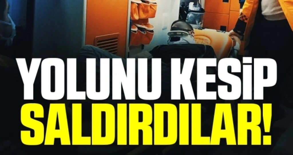Sokak ortasında 3 kişi tarafından hastanelik edildi