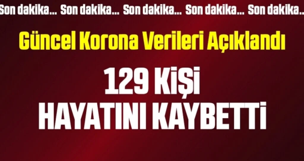 Son dakika… 30 Ocak corona virüsü verileri açıklandı