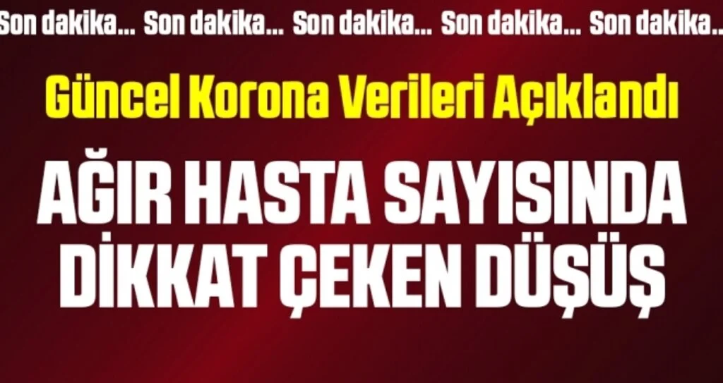 Son dakika… Güncel corona virüsü verileri açıklandı! İşte 9 Ocak tablosu