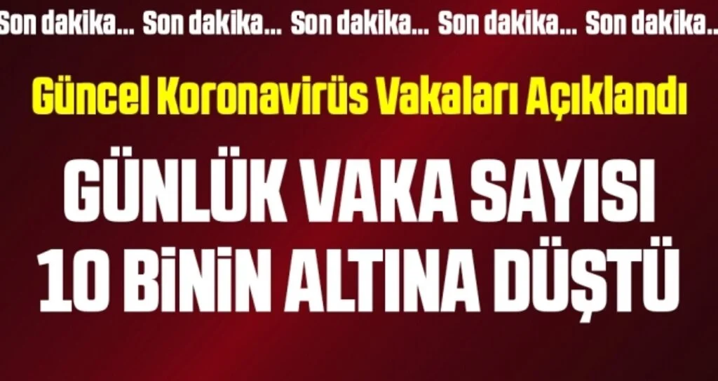 Son dakika… Güncel vaka ve vefat sayısı açıklandı! İşte 3 Ocak corona tablosu