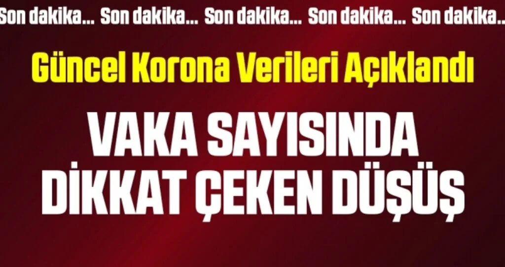 Son dakika… Sağlık Bakanlığı vaka ve vefat sayısını açıkladı! İşte 17 Ocak corona tablosu
