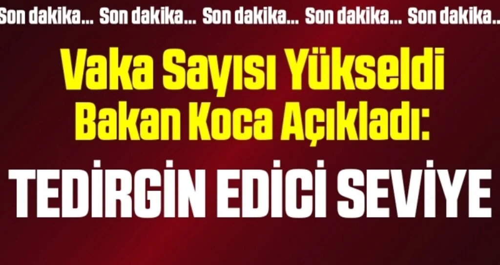 Son dakika… Sağlık Bakanlığı vaka ve vefat sayısını açıkladı! İşte 26 Ocak corona tablosu