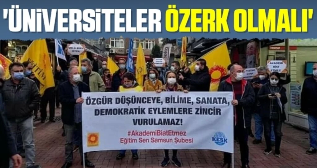 'Üniversiteler özerk olmalı'