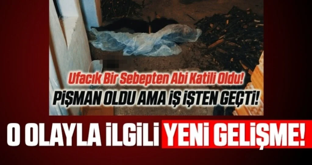 Ağabeyini öldürüp pişman olunca kalp masajı yapan şahıs tutuklandı