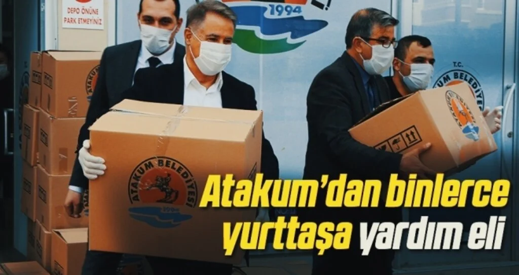 Atakum Belediyesi Paylaşım Merkezi  binlerce yurttaşa yardım eli uzattı