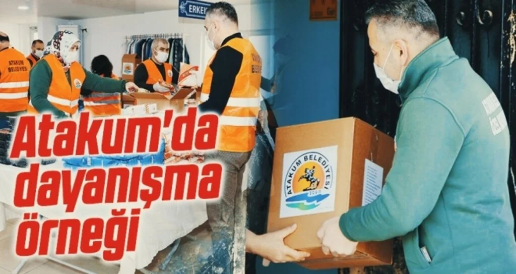 Atakum'da dayanışma örneği 