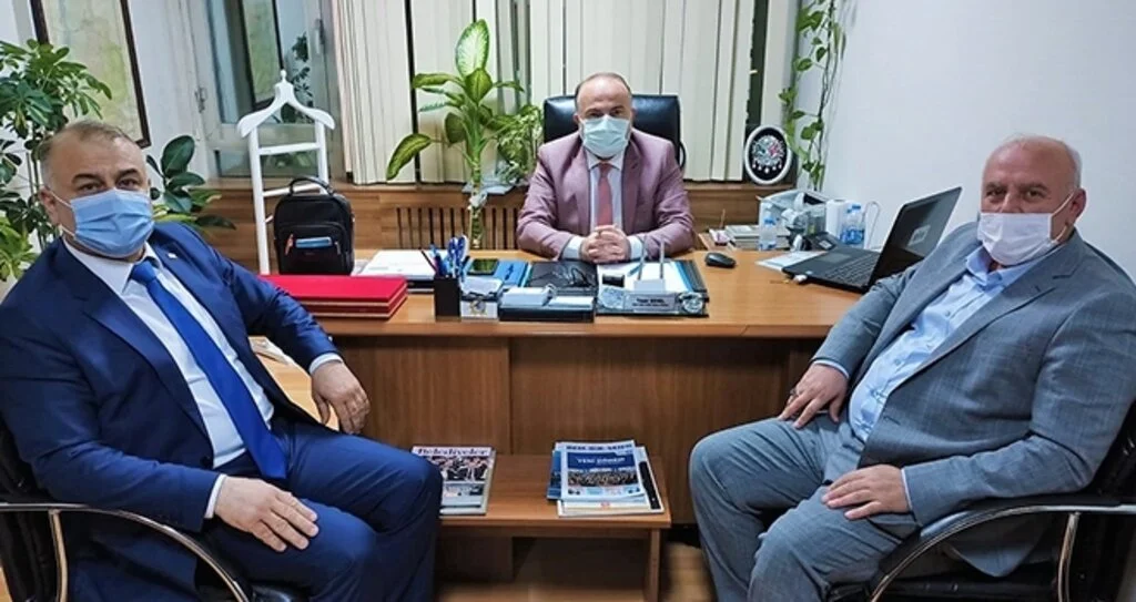 Bem-Bir-Sen heyeti Bafra'da üyelerle buluştu