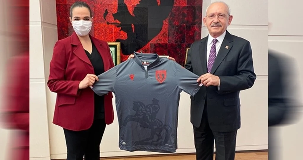 CHP Lideri Kılıçdaroğlu'na Samsunspor forması