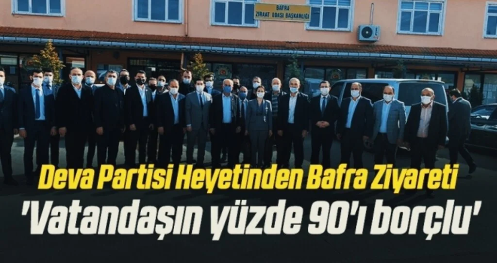 DEVA Partisi İl Başkanı Kebire Birer Türk: atandaşın yüzde 90'ı borçlu