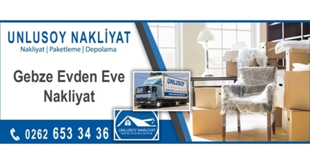 Evden Eve Nakliyat Gebze