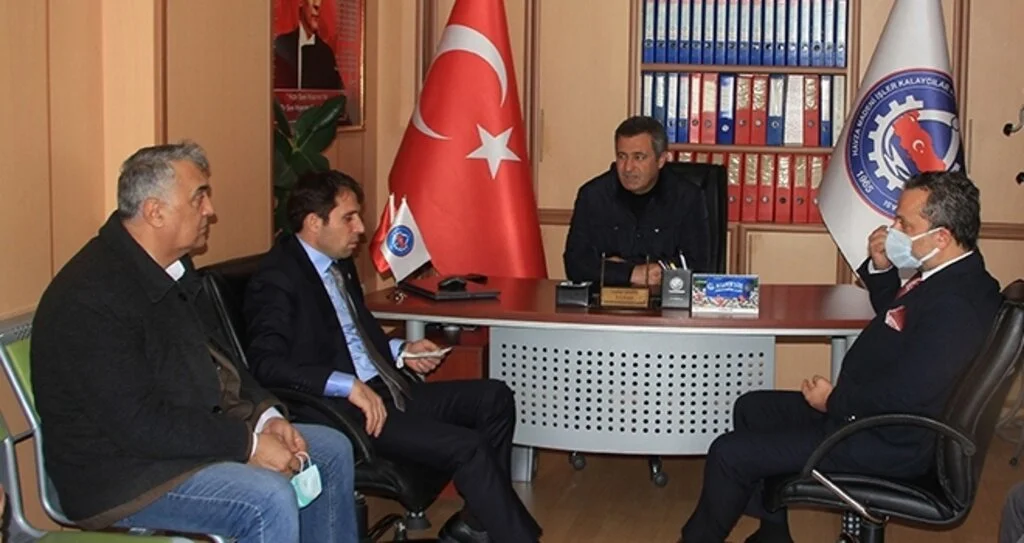 Gelecek Partisi üyeleri Havza'da esnafı dinledi