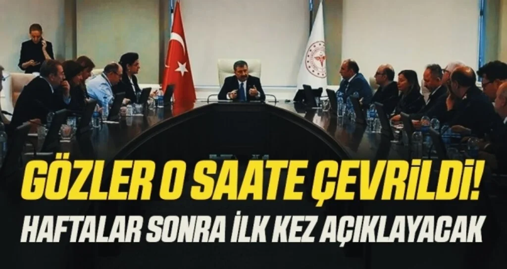 Gözler O Saate Çevrildi! Bakan Koca Haftalar Sonra İlk Kez Açıklayacak!