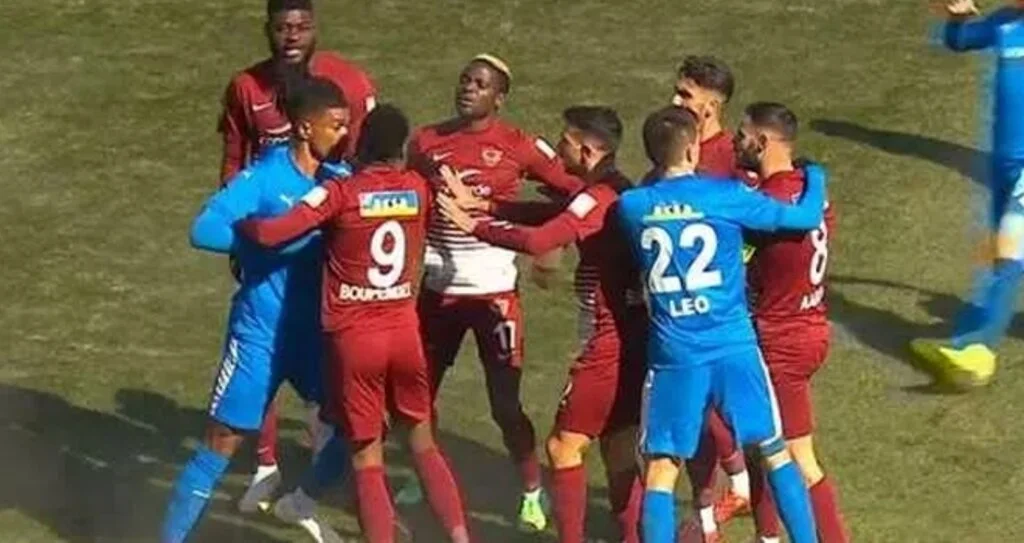 Hatayspor – Erzurum Karşılaşmasında Gerginlik