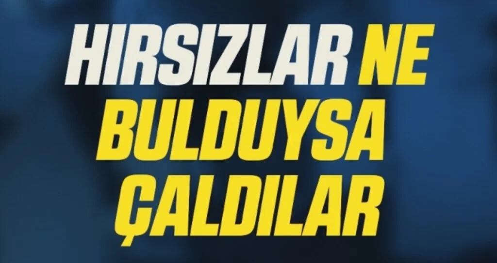 Hırsızlar öğrenci yurdunda ne bulduysa çaldı