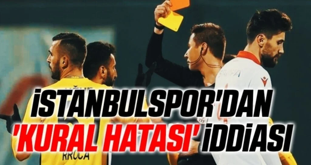 İstanbulspor'dan Samsunspor Maçında 'kural hatası' iddiası