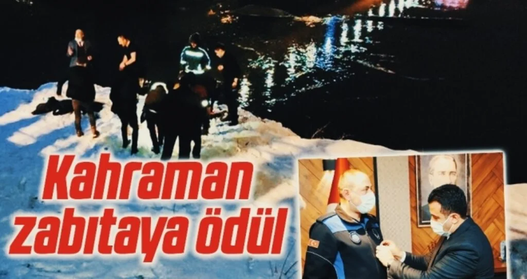 Kahraman zabıtaya ödül