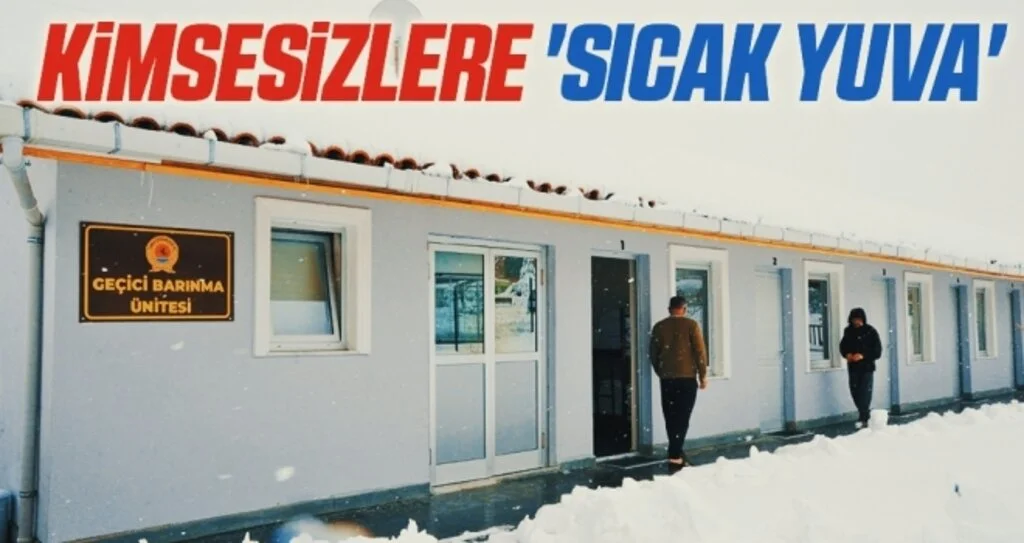 Kimsesizlere 'sıcak yuva'