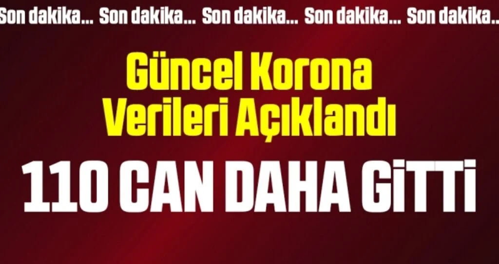 Sağlık Bakanlığı vaka ve vefat sayısını açıkladı! İşte 5 Şubat corona tablosu
