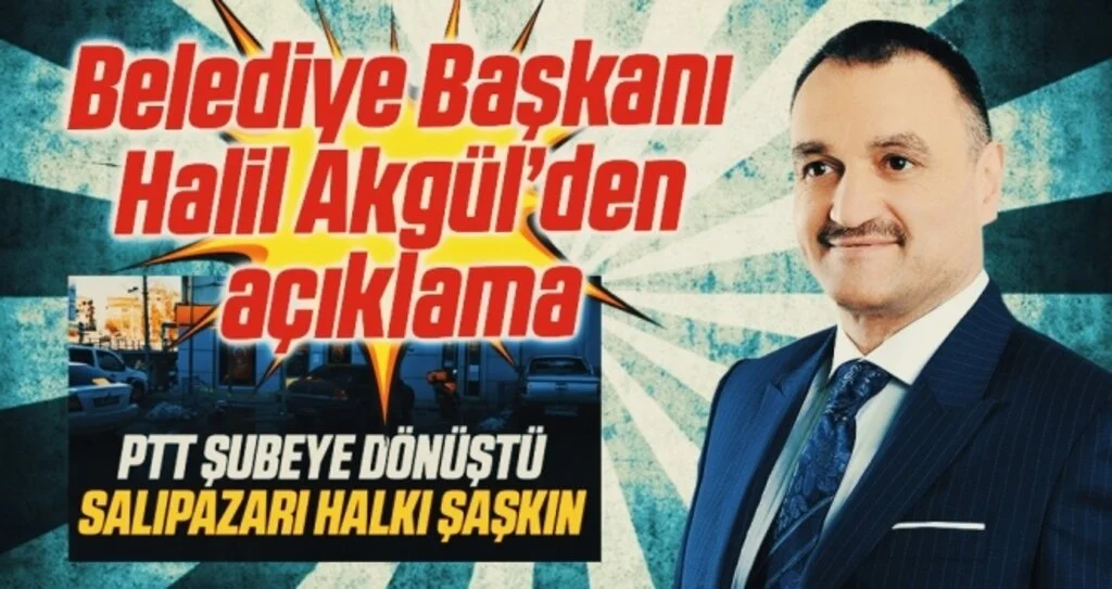 Salıpazarı PTT kapanmayacak
