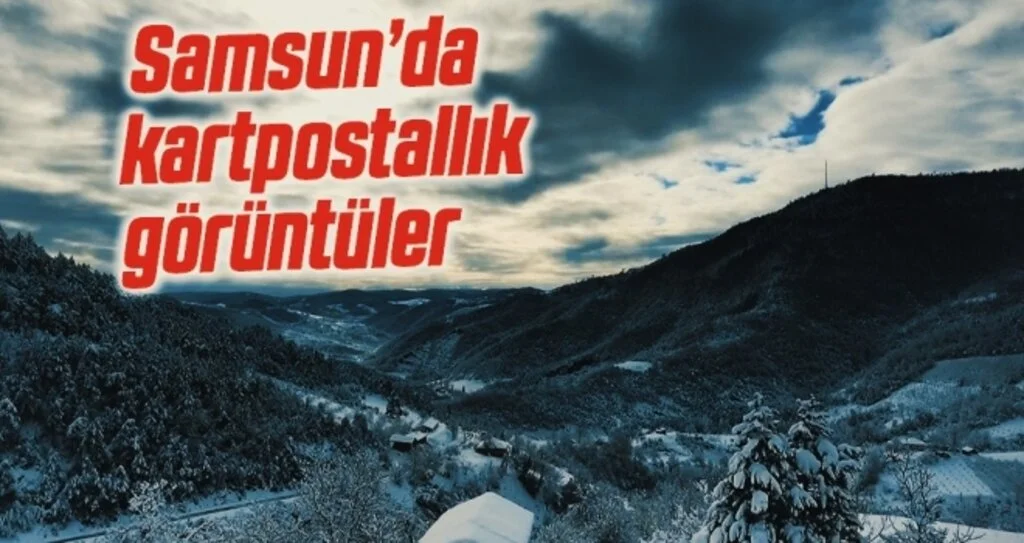 Samsun'da kartpostallık görüntüler
