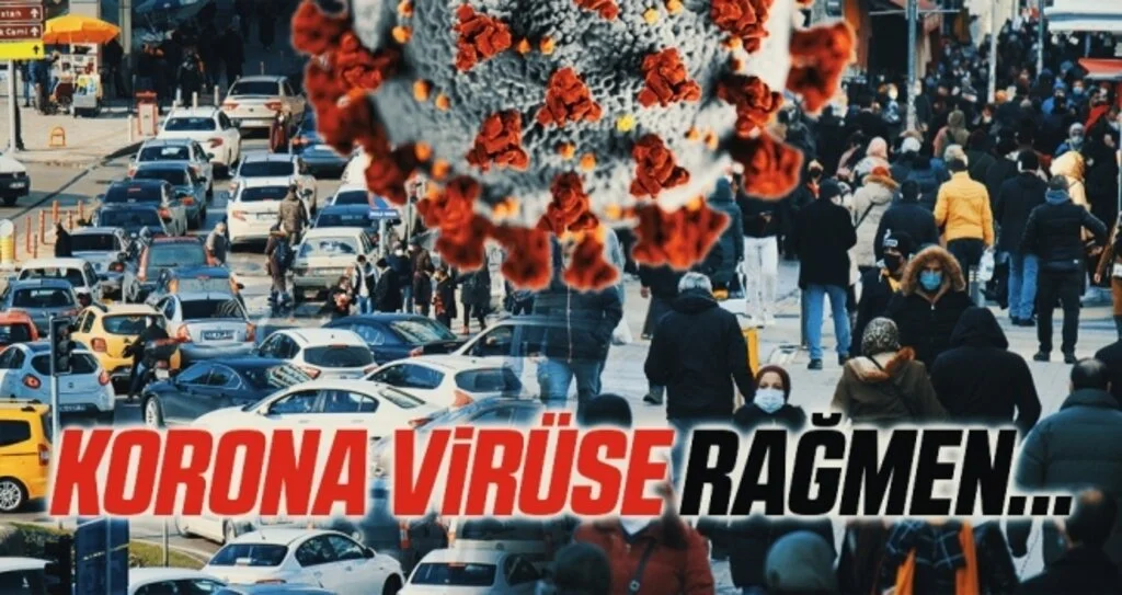 Samsun'da Korona Virüse Rağmen Büyük Kalabalık