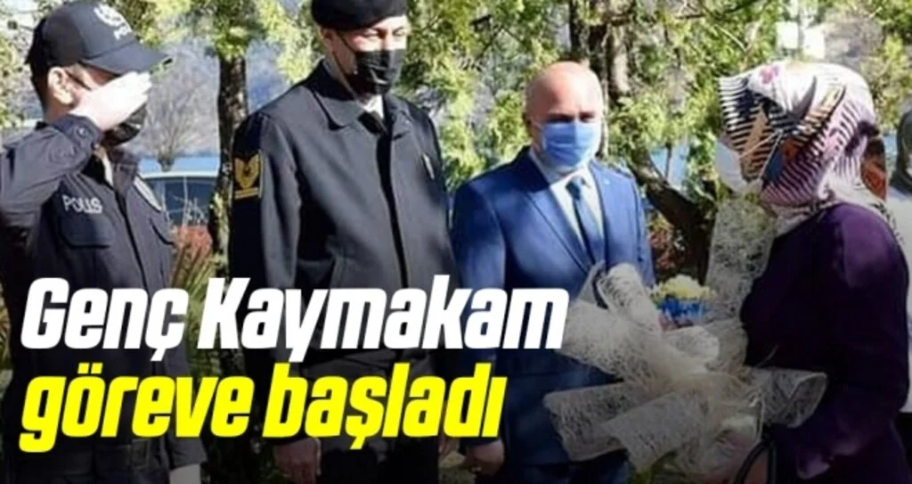 Samsunlu Genç Kaymakam Kübra Baka göreve başladı 