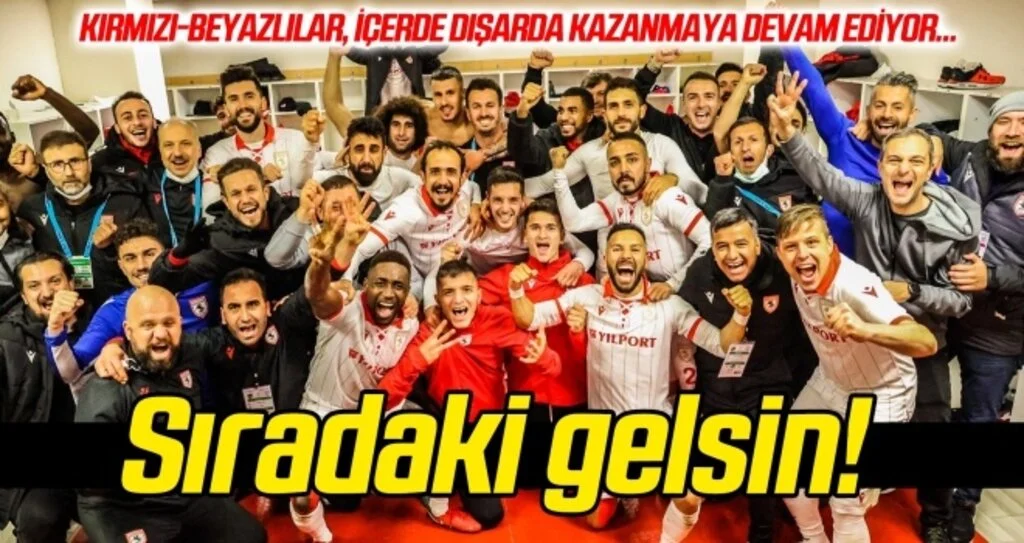 Samsunspor içerde dışarda kazanmaya devam ediyor!