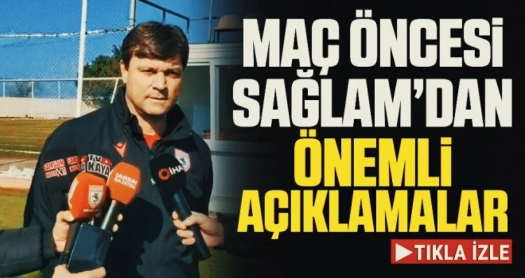 Samsunspor Teknik Direktörü Ertuğrul Sağlam'dan Eskişehirspor Maçı Öncesi Önemli Açıklamalar