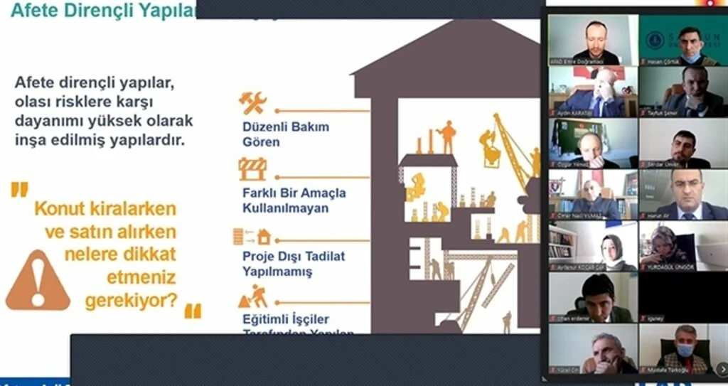 SAMÜ’de "Afet Farkındalık Eğitimi"