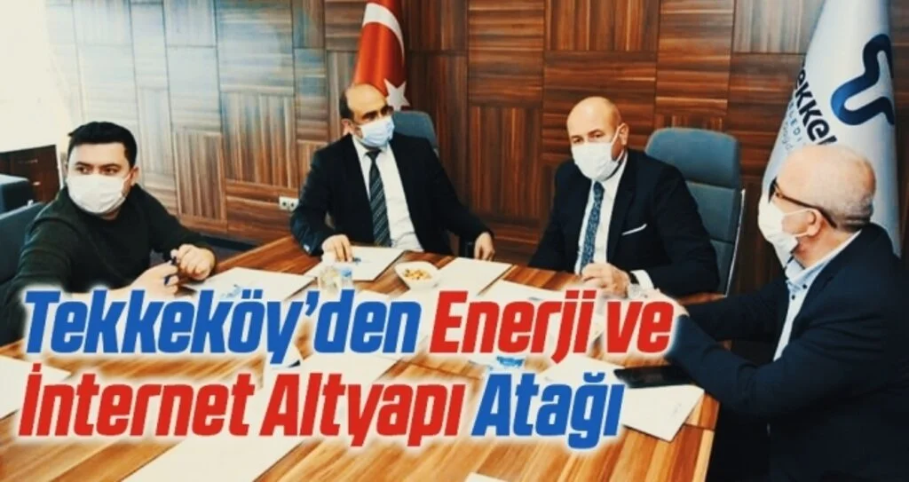 Tekkeköy Belediyesi'nden Enerji ve İnternet Altyapı Atağı