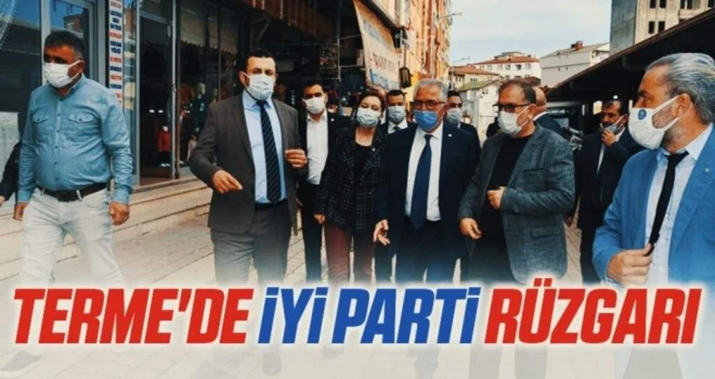 Terme'de İYİ Parti Rüzgarı