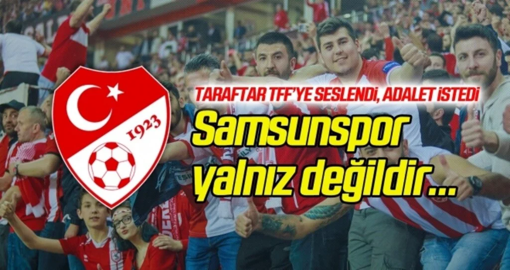 Twitter'da gündem: #SamsunsporYalnızDeğildir