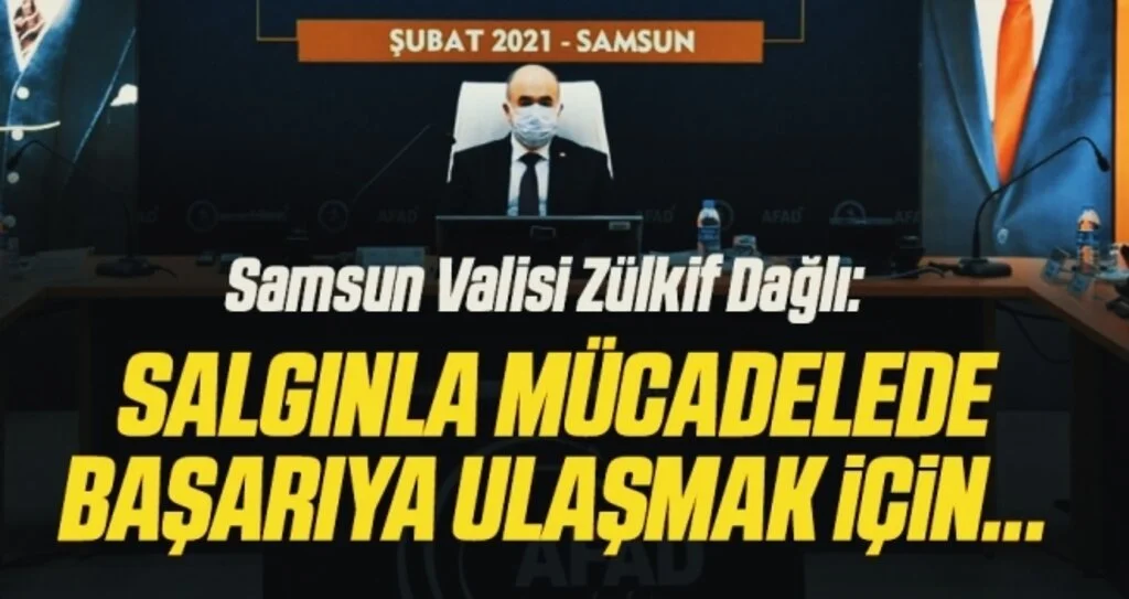 Vali Dağlı: Salgınla mücadelede başarıya ulaşmak için kurallara eksiksiz riayet etmek çok önemli