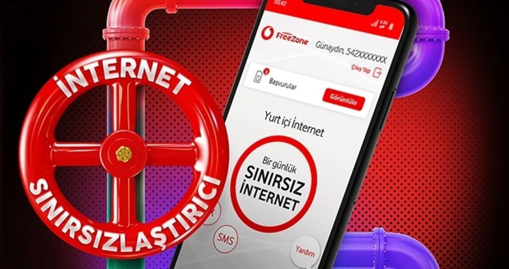 Vodafone Freezone'dan Gençlere 24 Saat Geçerli Sınırsız İnternet Hediyesi