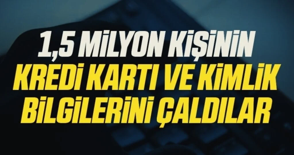 1,5 milyon kişinin kredi kartı ve kimlik bilgilerini çalan kişilere operasyon