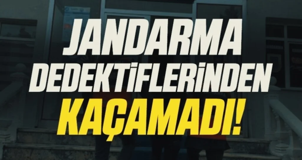 19 yıl hapis cezası bulunan şahıs jandarma dedektiflerine yakalandı