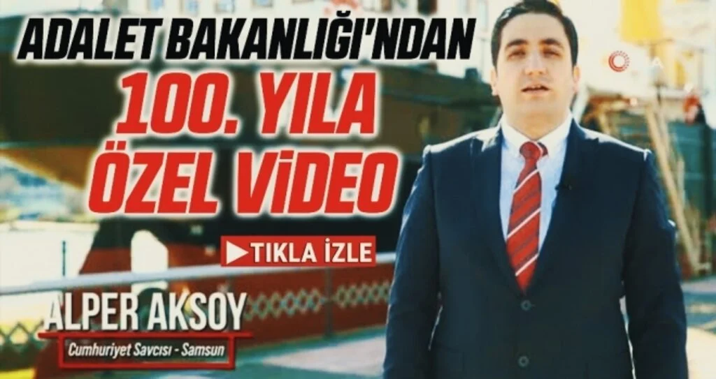 Adalet Bakanlığı'ndan 100. Yıla özel video 