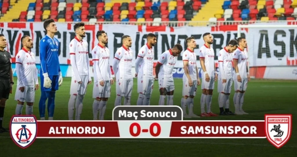 Altınordu: 0 Samsunspor: 0 (Maç sonucu)