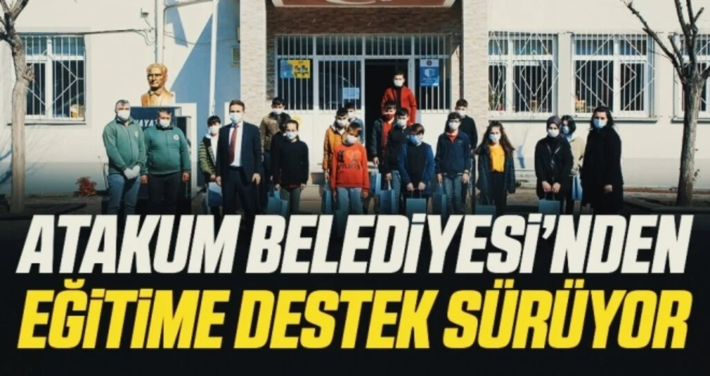 Atakum Belediyesi'nden eğitime destek sürüyor