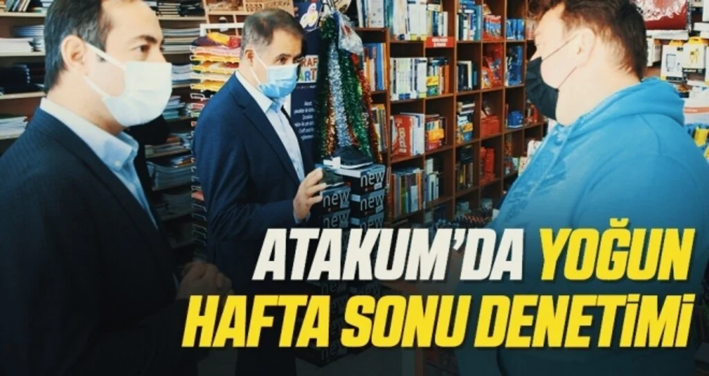Atakum’da yoğun hafta sonu denetimi