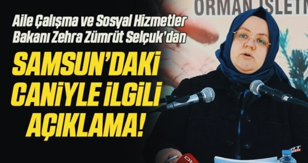 Bakan Selçuk: Samsun'da eşini darbeden caninin en ağır cezayı alması için hukuki süreçlerin takipçisi olacağız