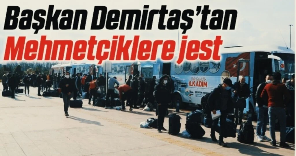 Başkan Demirtaş’tan Mehmetçiklere jest