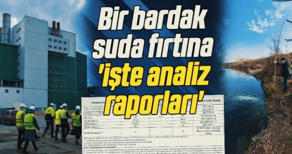 Bir bardak suda fırtına 'işte analiz raporları'