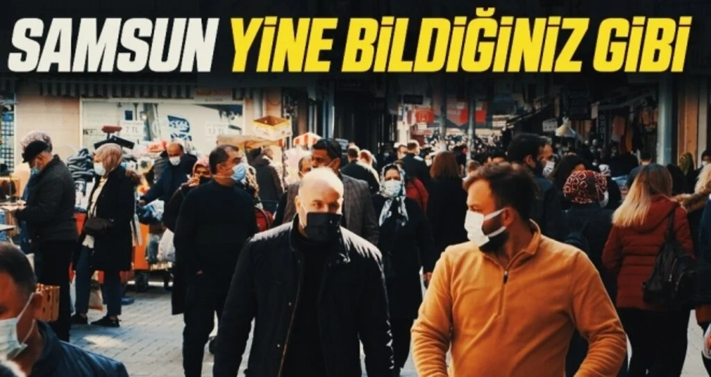 "Çok yüksek riskli" illerden Samsun'da Kovid-19 denetimleri sürüyor