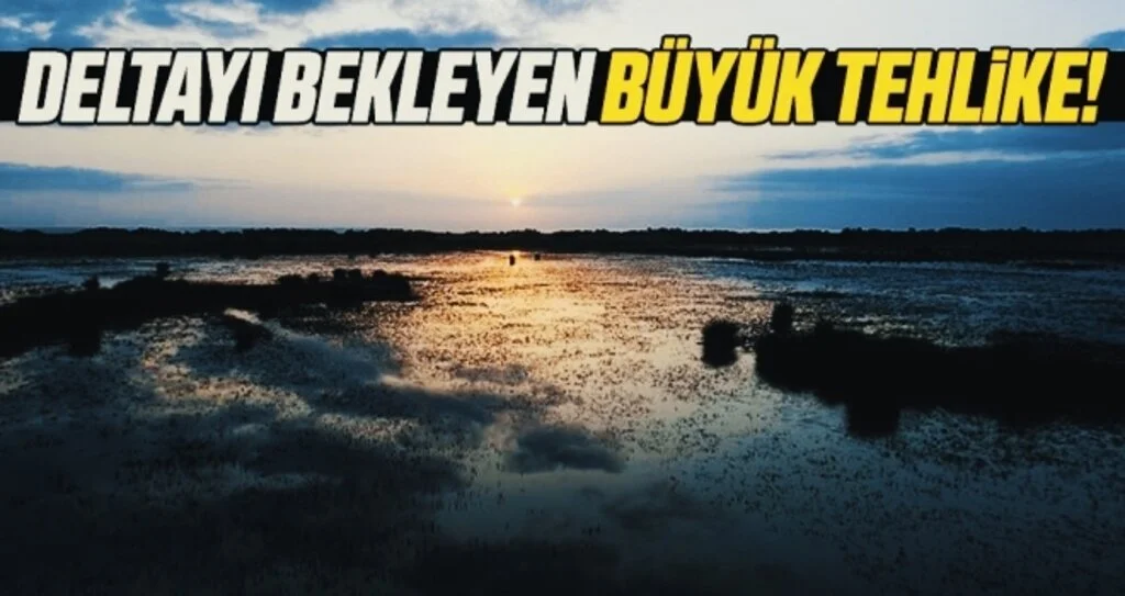 Deltayı bekleyen büyük tehlike!