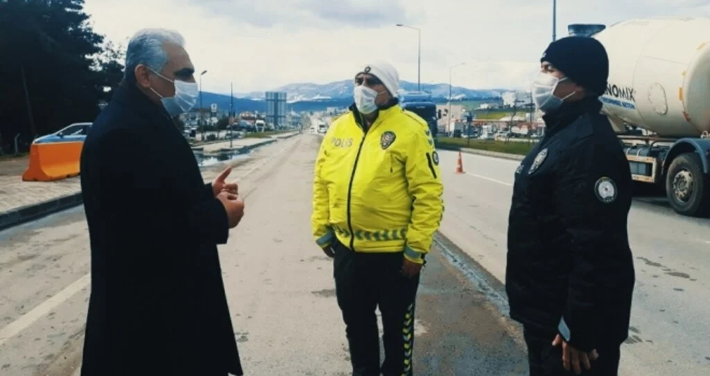 Emniyet Müdürü  denetimleri inceledi 