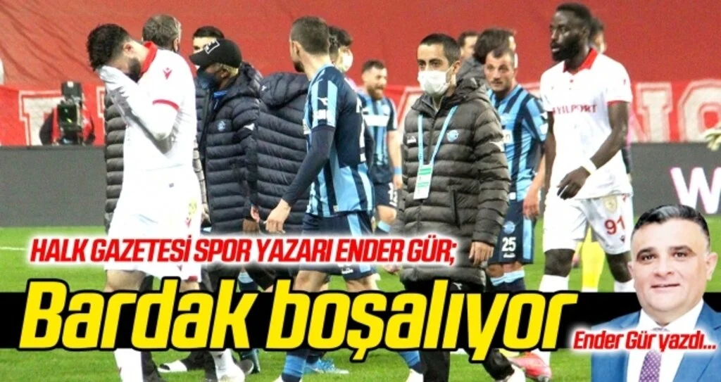 Ender Gür: Bardak boşalıyor...