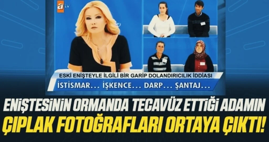 Eniştesinin ormanda tecavüz ettiği adamın çıplak fotoğrafları ortaya çıktı