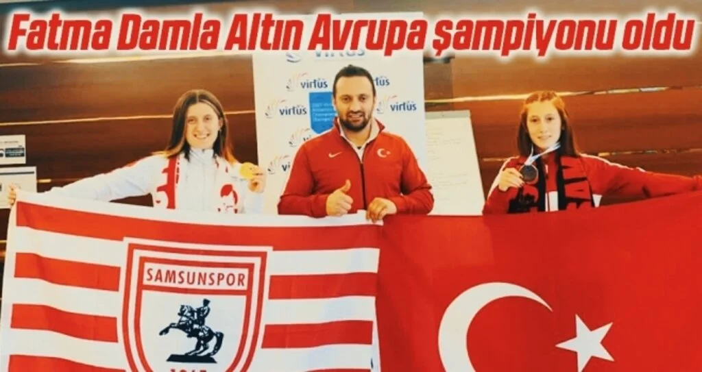 Fatma Damla Altın pentatlonda Avrupa şampiyonu oldu